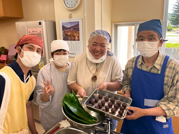 笹団子作り 移住者交流会