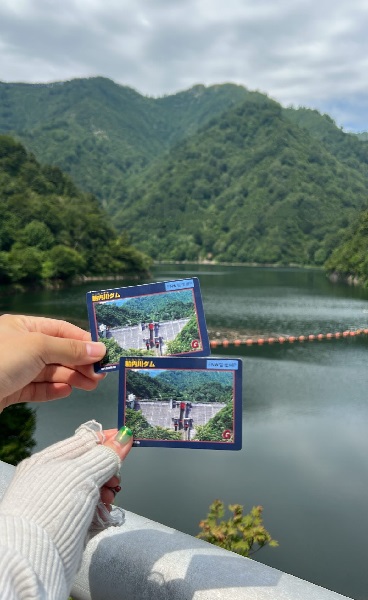 胎内川ダム ダムカード 新潟県胎内市