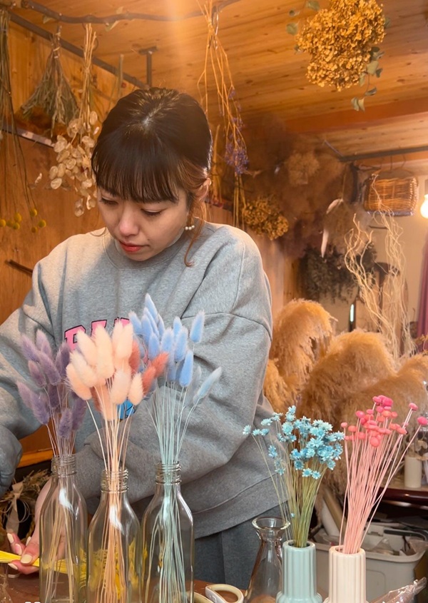 新潟県胎内市　ハナスキドライフラワー