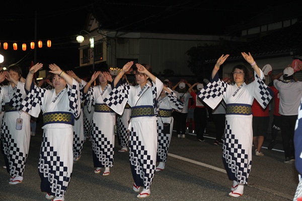 新潟県胎内市 黒川まつり 民謡流し
